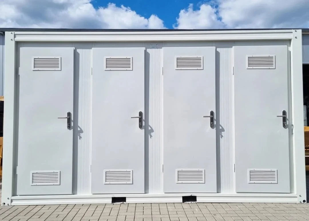 XXL Toilettencontainer mit 8 Kabinen für Veranstaltungen