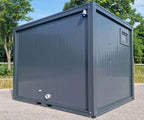 3 m PREMIUM Toilettencontainer – Doppelkabine für Damen und Herren
