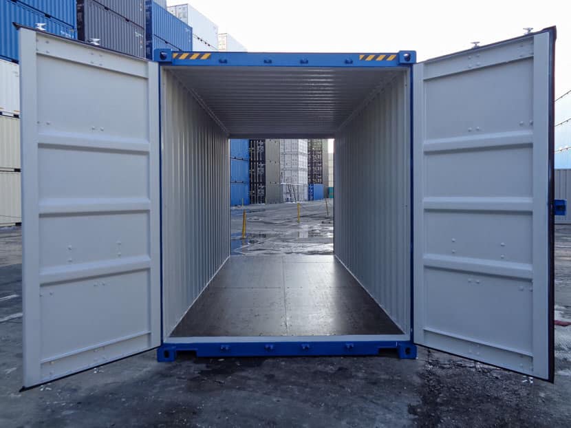 20 Fuß HC-Container mit Doppeltüren