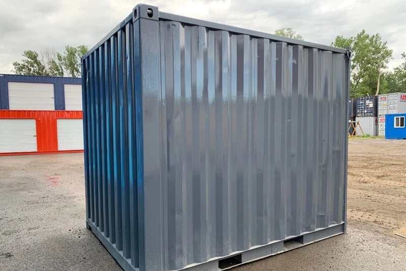10-Fuß-Seecontainer mit Rolltor - gebraucht