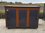 Sanitärcontainer-Pavillon mit drei Kabinen (Ref: S2103)