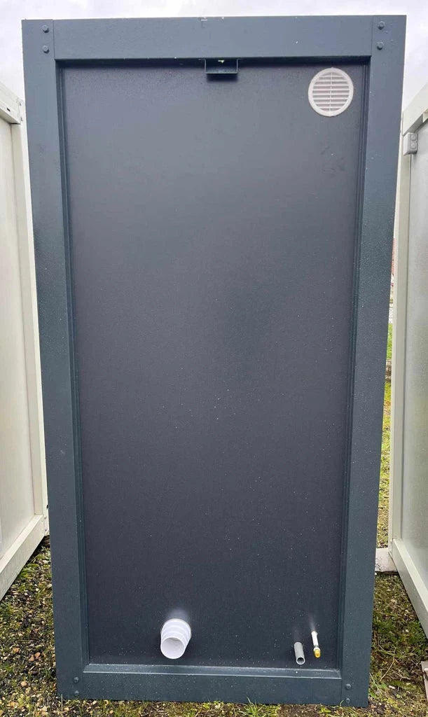 Einfaches WC-Sanitärmodul – graue Farbe