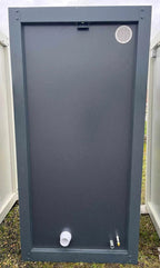 Einfaches WC-Sanitärmodul – graue Farbe