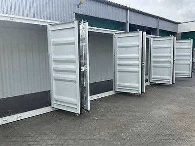 40-Fuß-HC-Versandcontainer mit seitlichen Öffnungen
