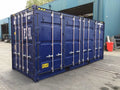 20-Fuß-Versandcontainer mit seitlicher Öffnung – gebraucht